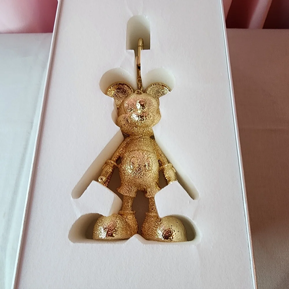 Disney x Baublebar Mickey Mouse Gold Foil Bag Charm